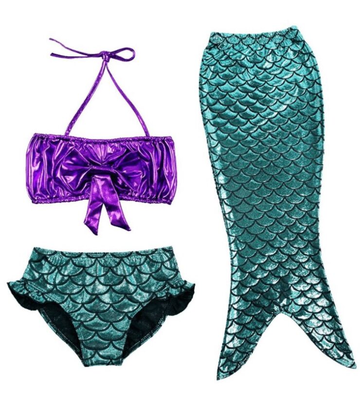 Purple Mermaid Swimsuit