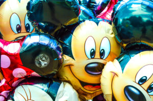 this is an image of disney balloons