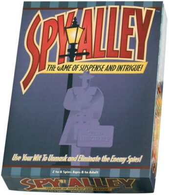 This is an image of kids board game spy alley