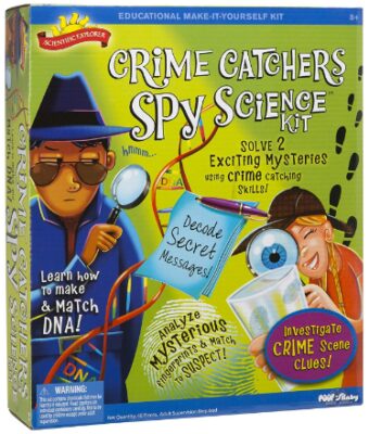 This is an image of kid's spy science kit 