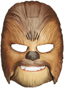 This is an image of kids star wars mask, Star Wars Movie Roaring Chewbacca Wookiee Sounds Mask, Funny GRAAAAWR Noises, Sound Effects, Ages 5 and up, Brown (Amazon Exclusive)