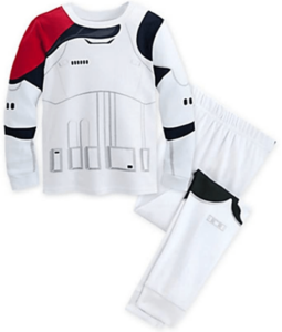 This is an image of kids star wars costume, Disney Star Wars: The Force Awakens Stormtrooper Pj Pals for Kids