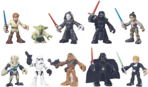 This is an image of kids star war heroes toy