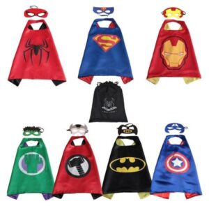 7 superhero capes with masks