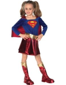 superwoman outfit on a little girl