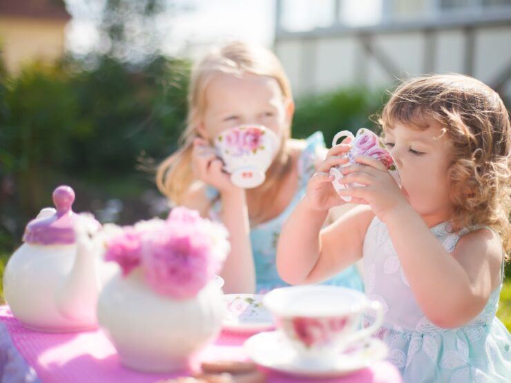 tea party girls