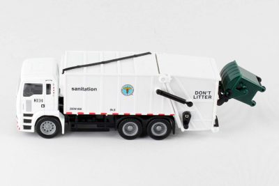 this is an image of a Sanitation Department Garbage Truck