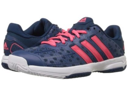 navy-blue pair of Adidas Barricade Club Tennis Shoe