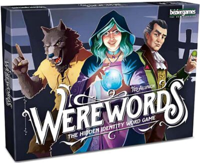 This is an image of kids card board game werewords