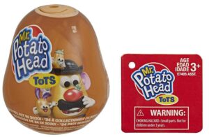 Mr Potato Head Tots Collectible Figures; Mini Collectible Toys for Kids Ages 3 & Up; Mr. Characters