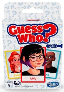 Hasbro Gaming Guess Who? Card Game for Kids Ages 5 and Up, 2 Player Guessing Game