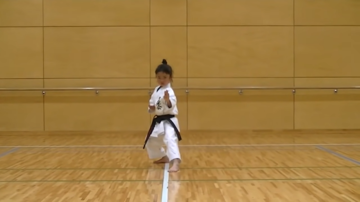 Girl Karate Master