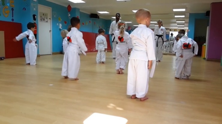 karate kids 3-4 years